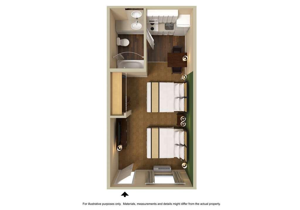 Extended Stay America Select Suites - Raleigh - Research Triangle Park - Hwy 55 Durham Oda fotoğraf