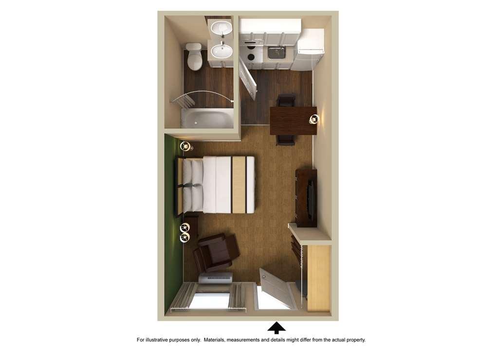 Extended Stay America Select Suites - Raleigh - Research Triangle Park - Hwy 55 Durham Oda fotoğraf